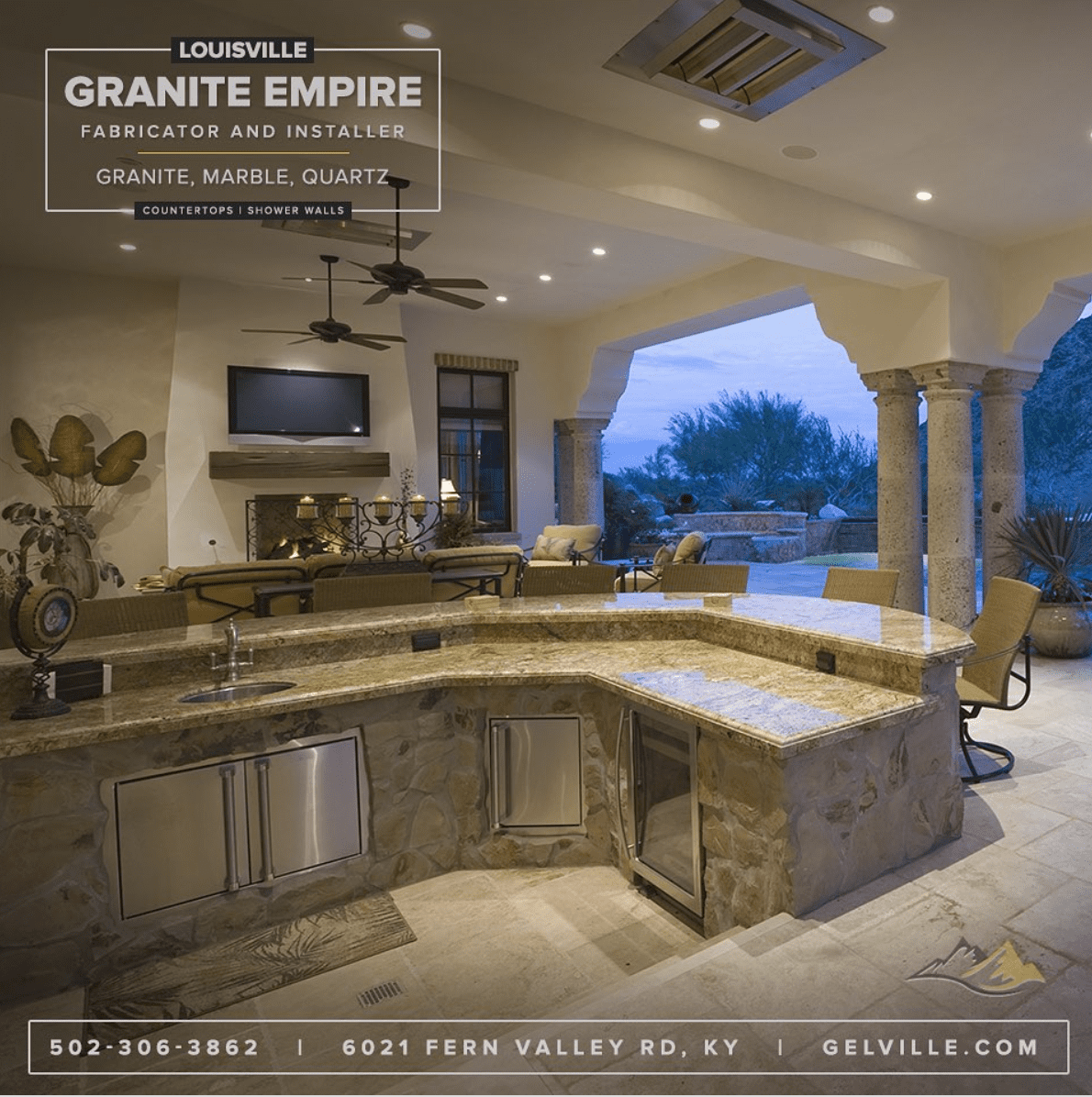 Outdoor kitchen