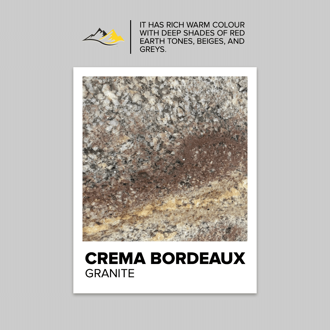 Crema Bordeaux granite: the perfect addition to your home