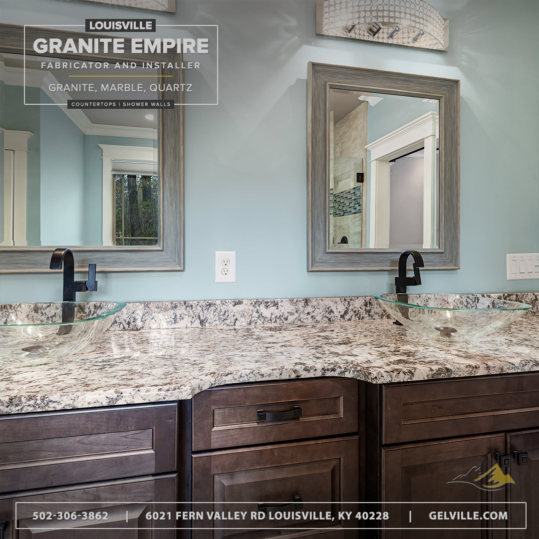 Refined Resilience: Elevating Bathrooms with Granite and Quartz Vanity Tops