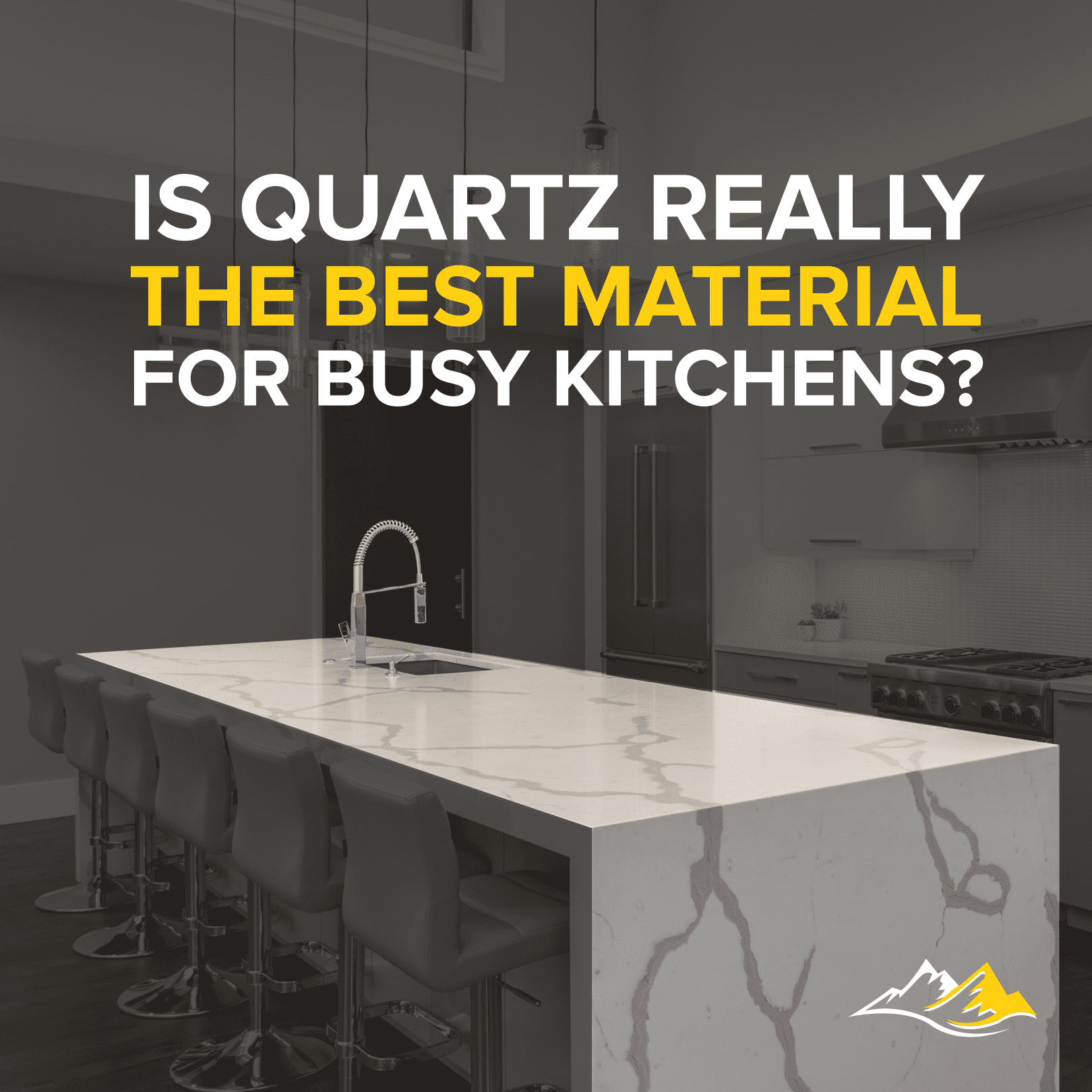 Quartz vs. Granite: A Kitchen Conundrum