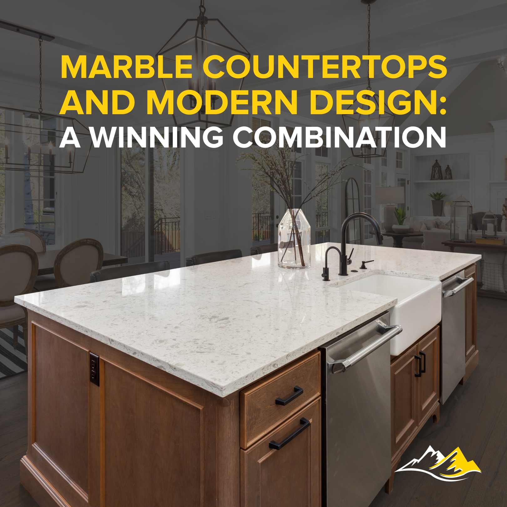Marble Countertops and Modern Design: A Winning Combination
