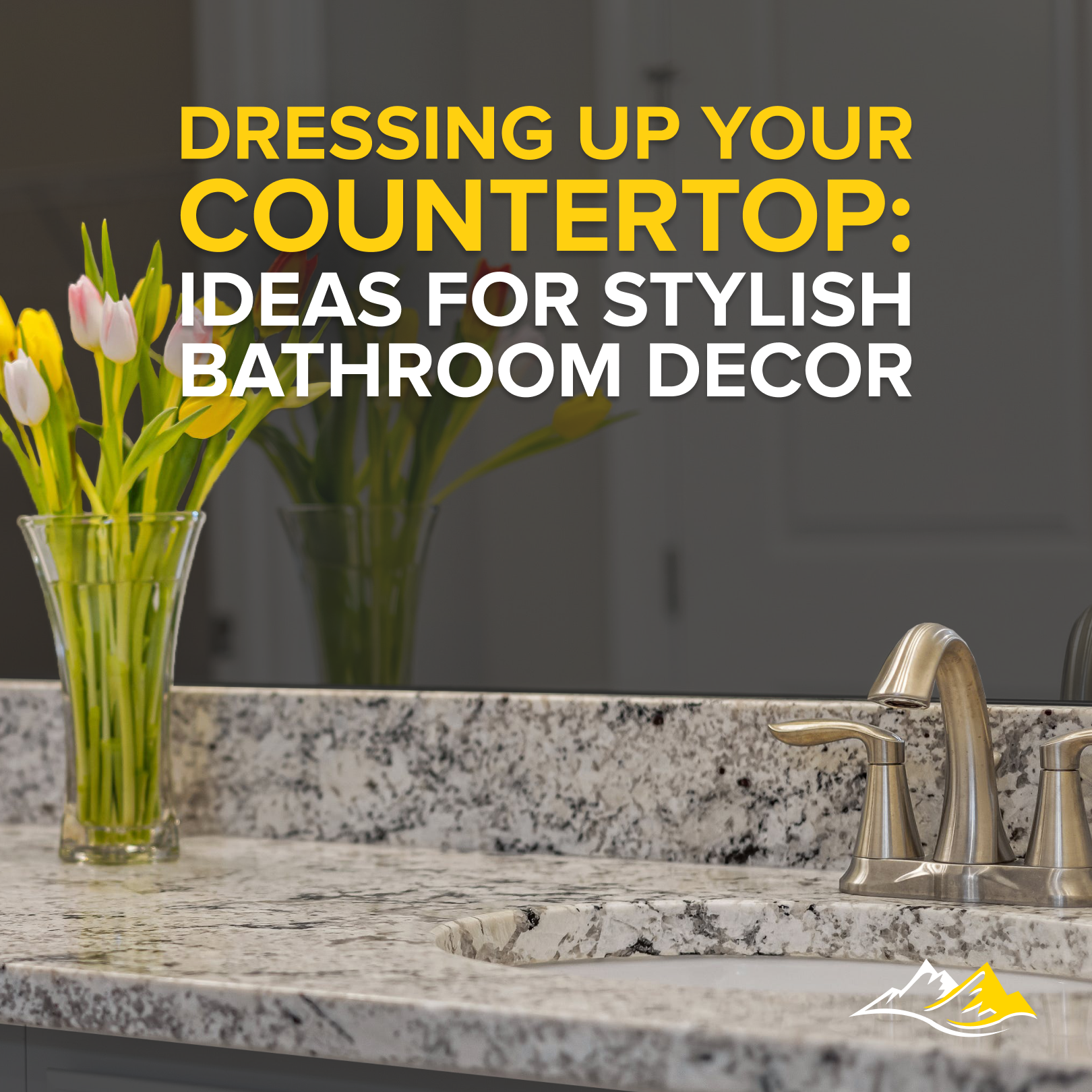 Dressing Up Your Countertop: Ideas for Stylish Bathroom Decor