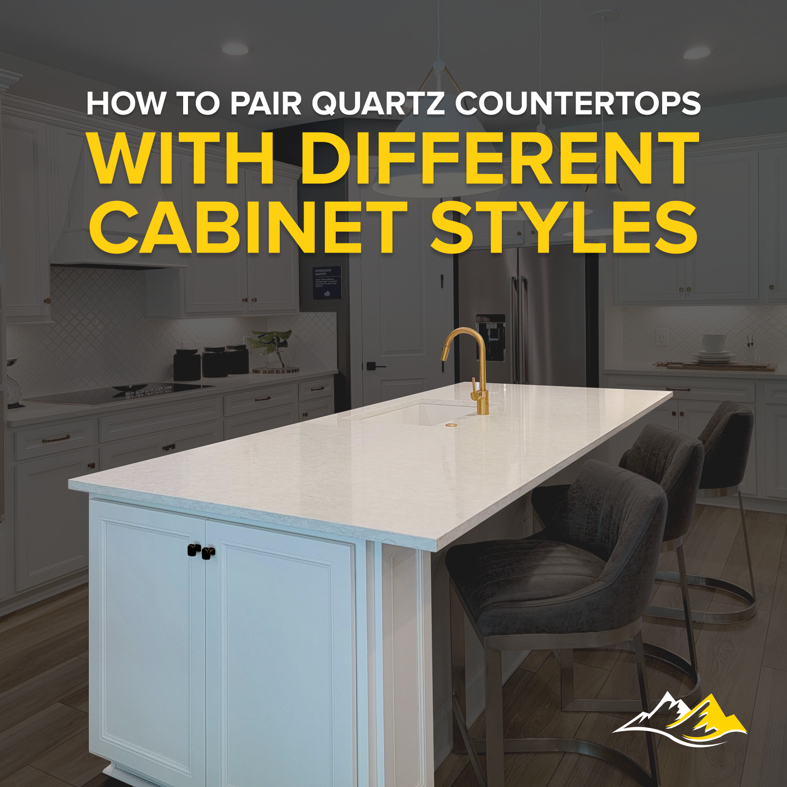 How to Pair Quartz Countertops with Different Cabinet Styles