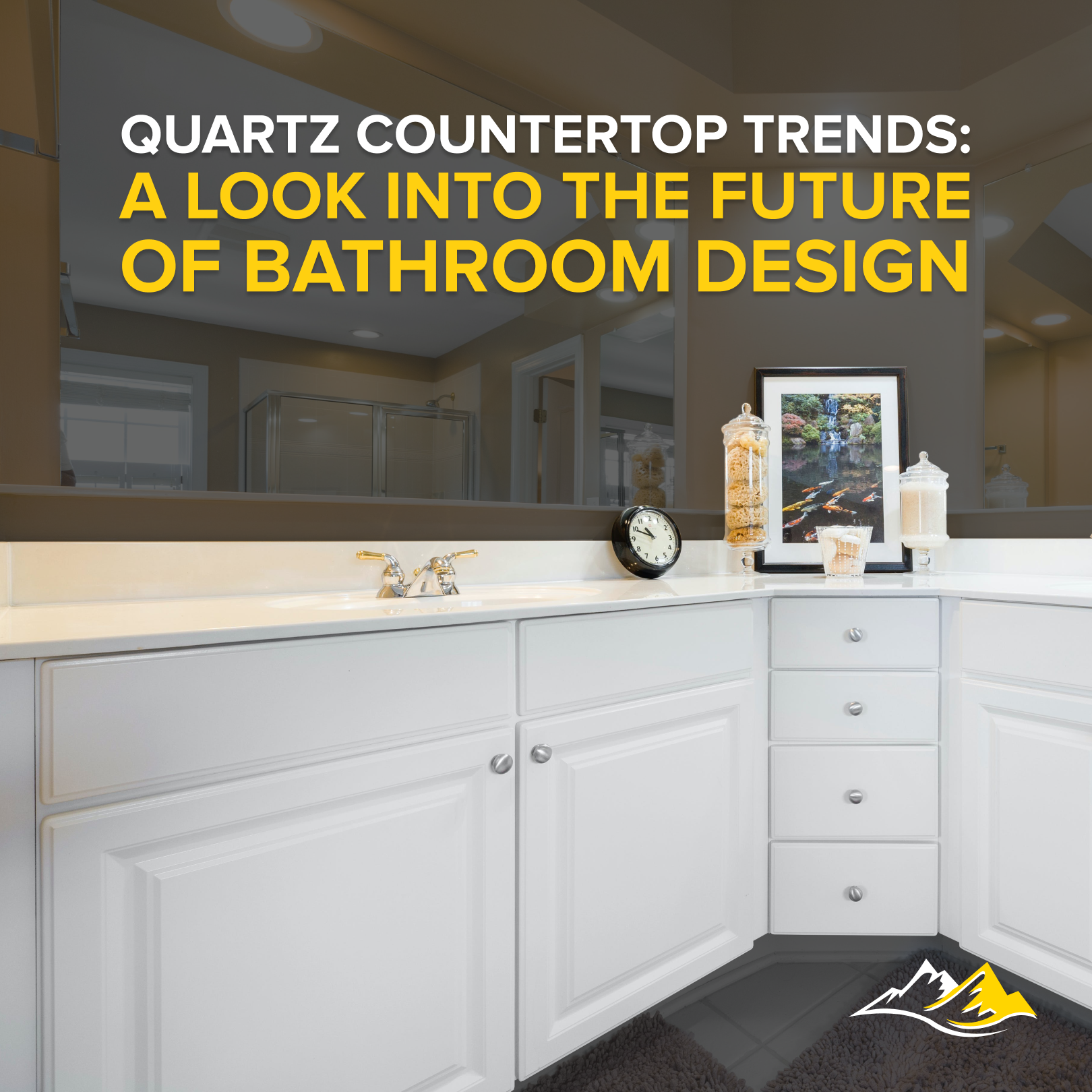 Quartz Countertop Trends: A Look Into the Future of Bathroom Design