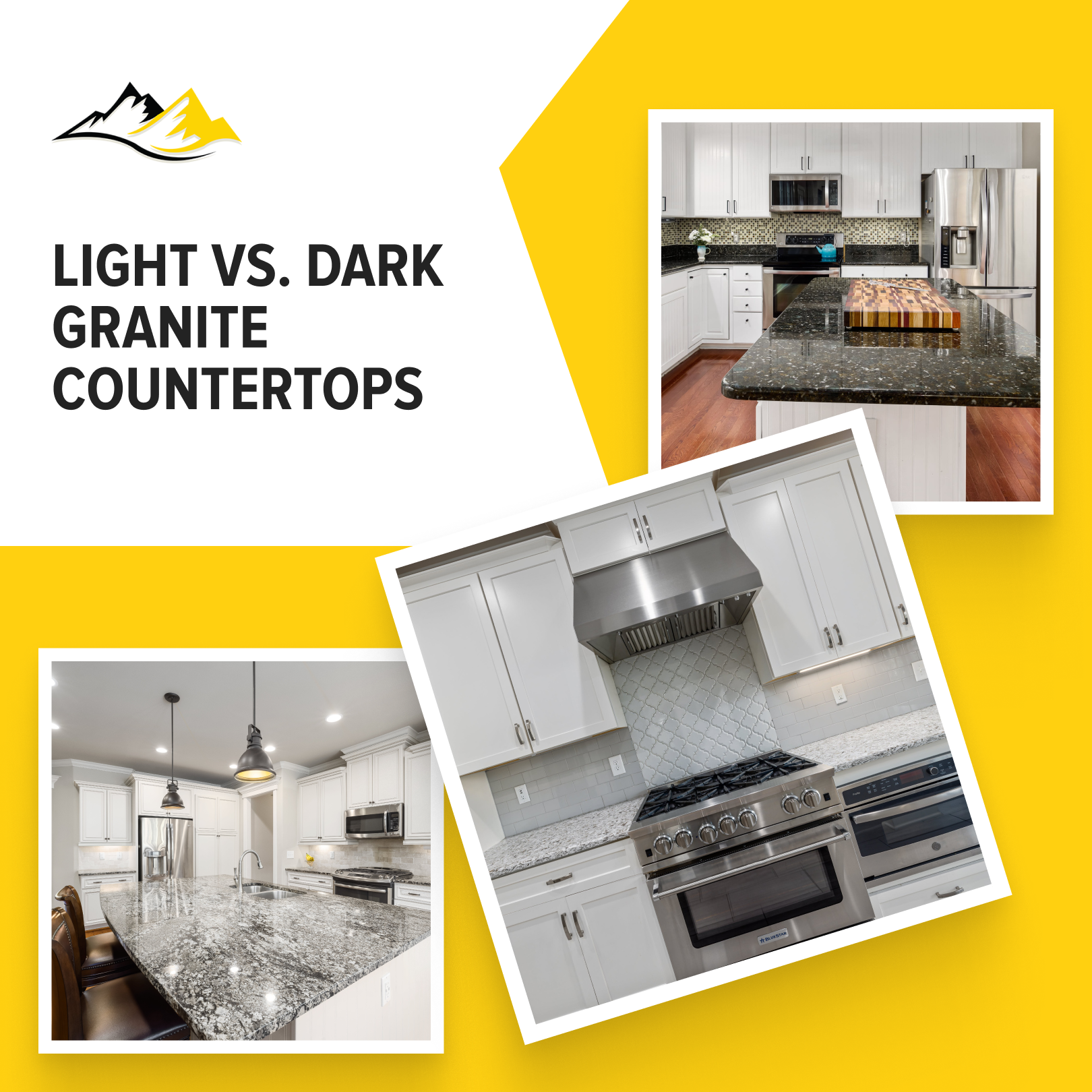 Light vs. Dark Granite Countertops: Which One is Right for Your Home?