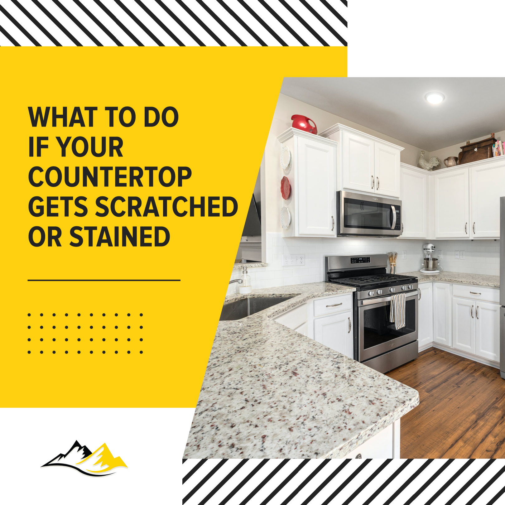 What to Do If Your Countertop Gets Scratched or Stained