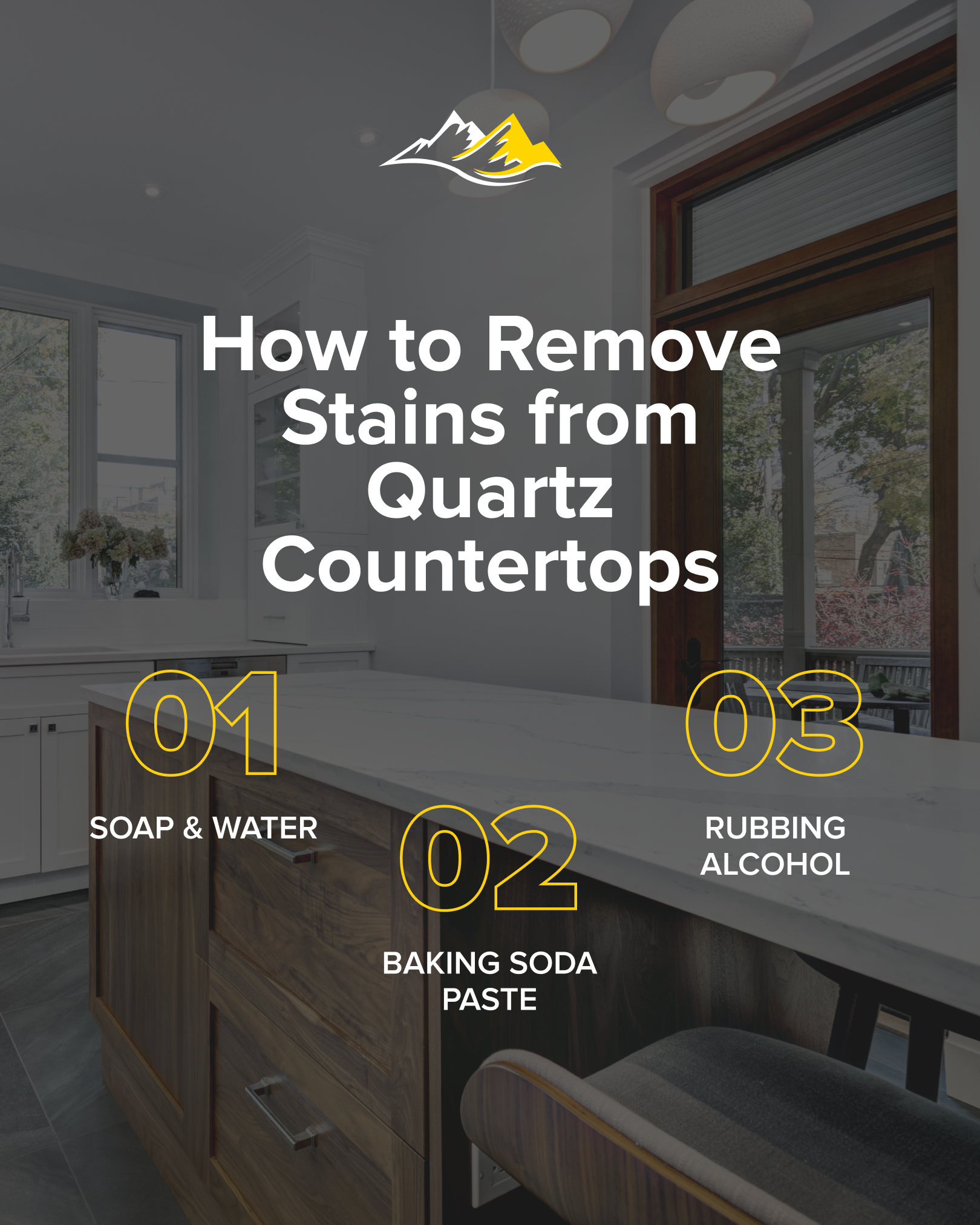 How to Remove Stains from Quartz Countertops: A Comprehensive Guide